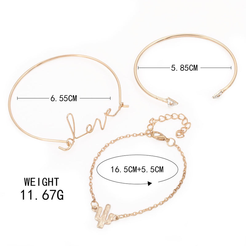 Oro Pulsera impresionante para uso diario