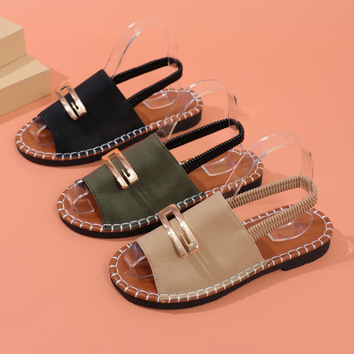 Sandalias Ortopédicos Cómodos para Uso Diario