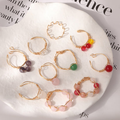 Anillo artesanal delicado