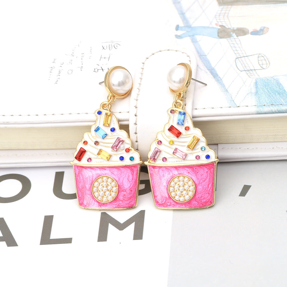 Perla Pendiente impresionante para uso diario