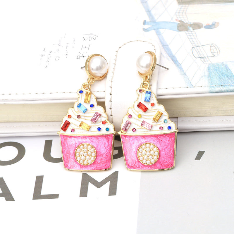 Perla Pendiente impresionante para uso diario