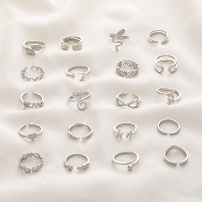 Anillo clásico con encanto atemporal