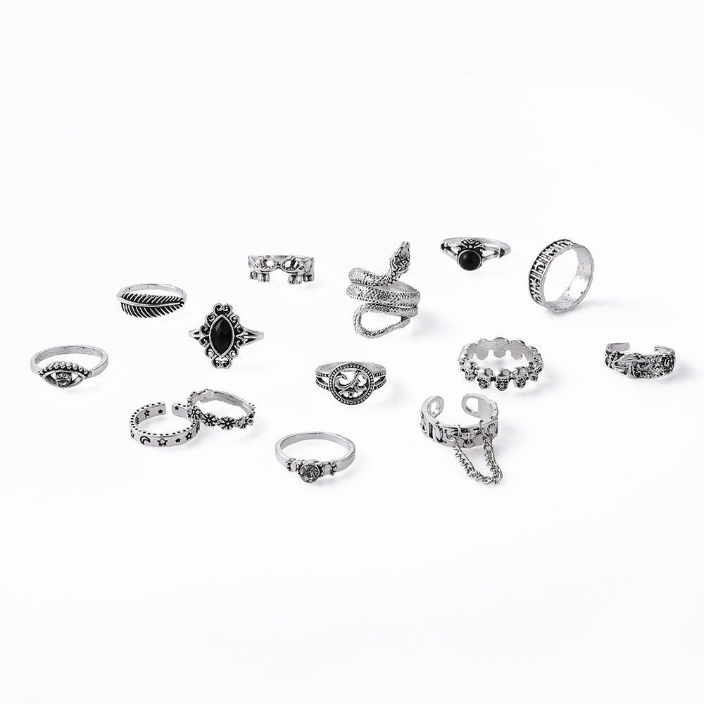 Anillo hermoso con estilo único