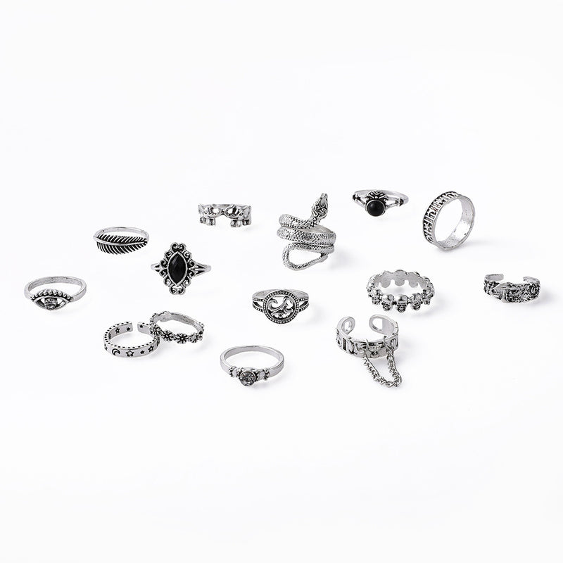 Anillo hermoso con estilo único