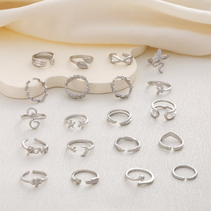 Anillo clásico con encanto atemporal