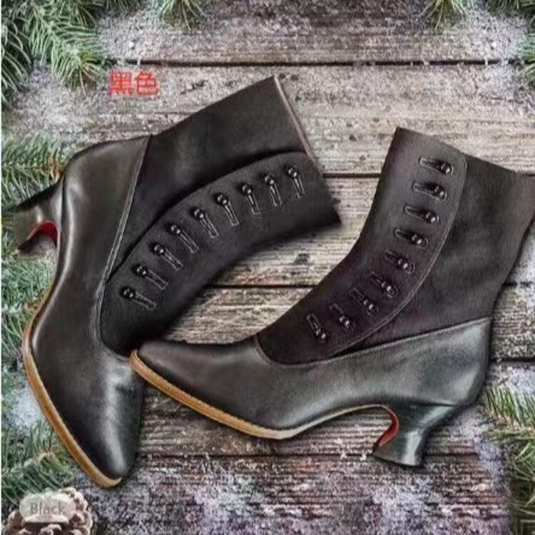 Botas Ortopédicos de Inspiración Vintage
