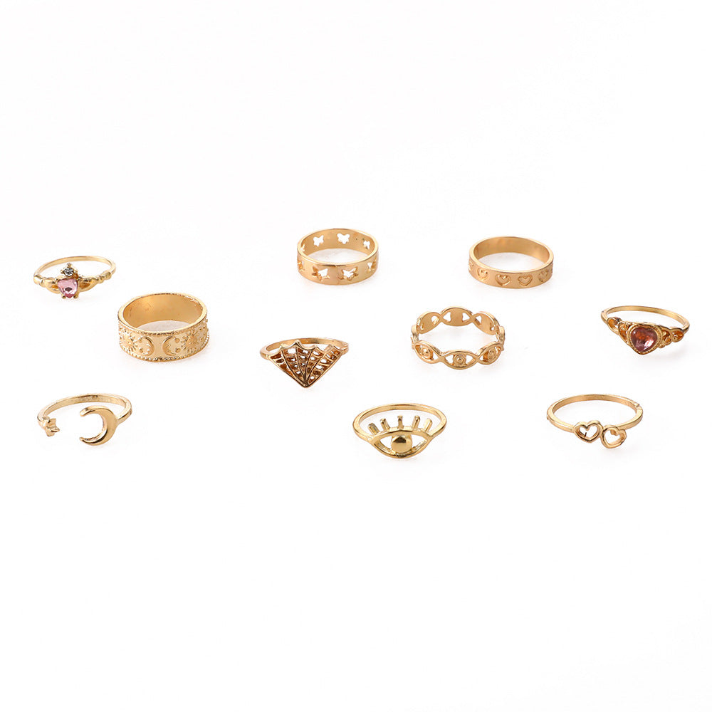 Oro Anillo encantador para cualquier ocasión