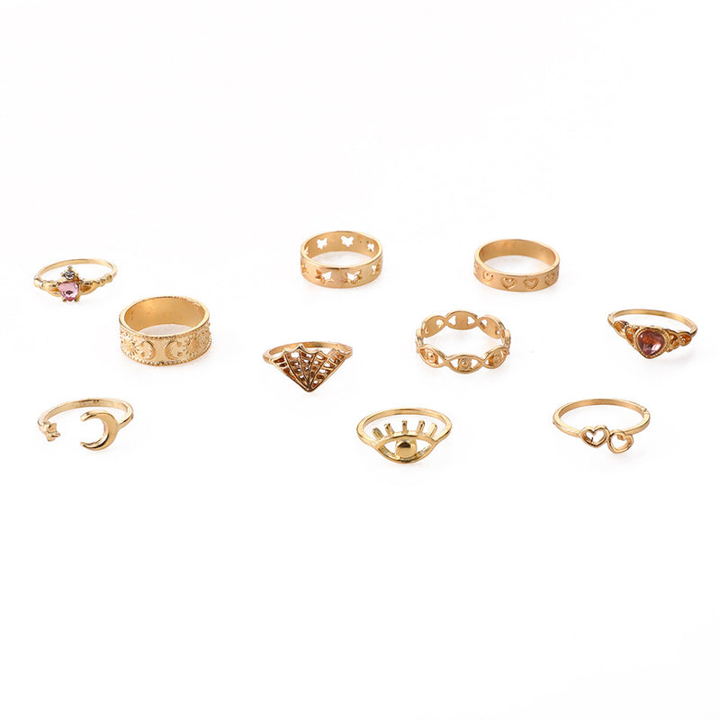 Oro Anillo encantador para cualquier ocasión