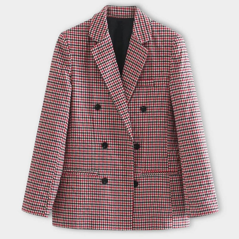 CM | Blazer con tapeta de doble botón