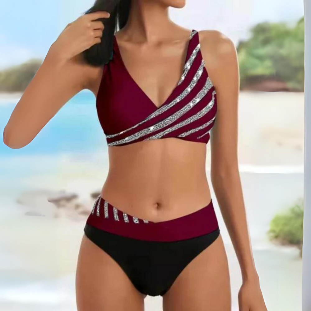 KL | Elegante bikini con cintura baja