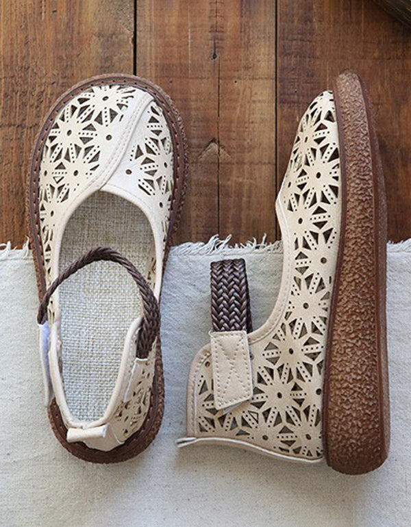 KL | Zapatillas con corte floral