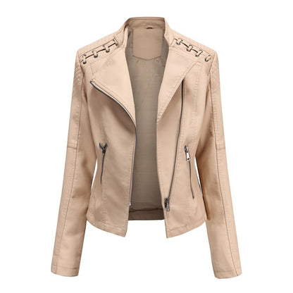 CM | Chaqueta de cuero para mujer