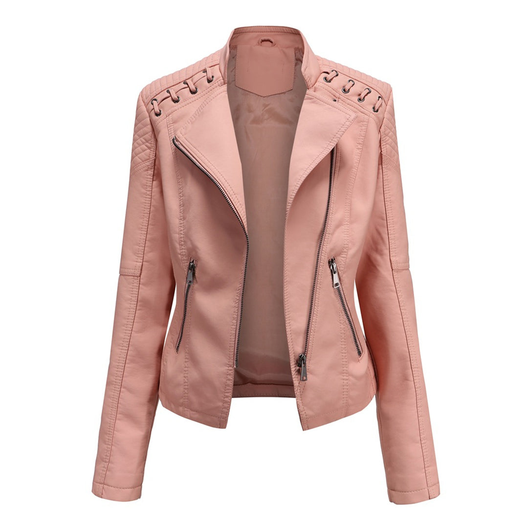 CM | Chaqueta de cuero para mujer