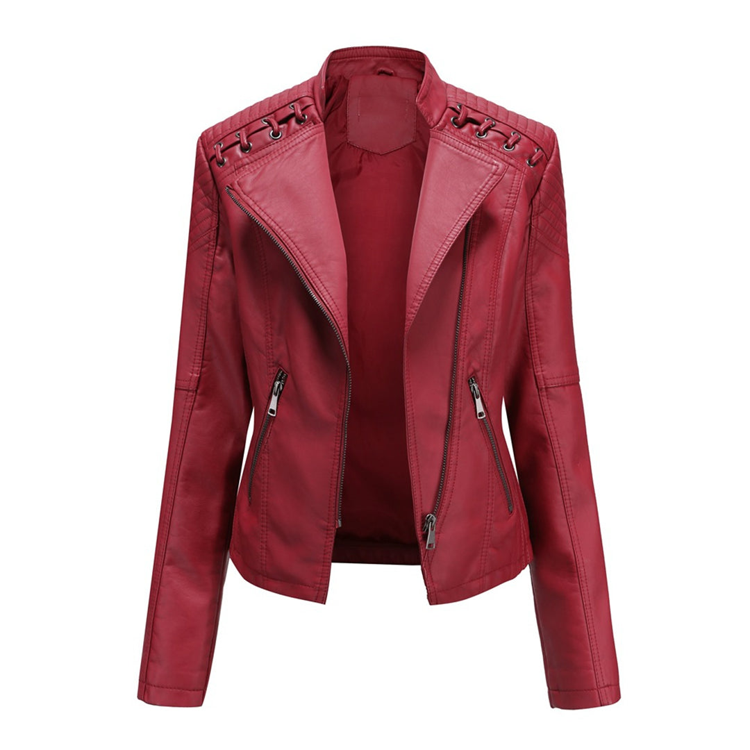 CM | Chaqueta de cuero para mujer