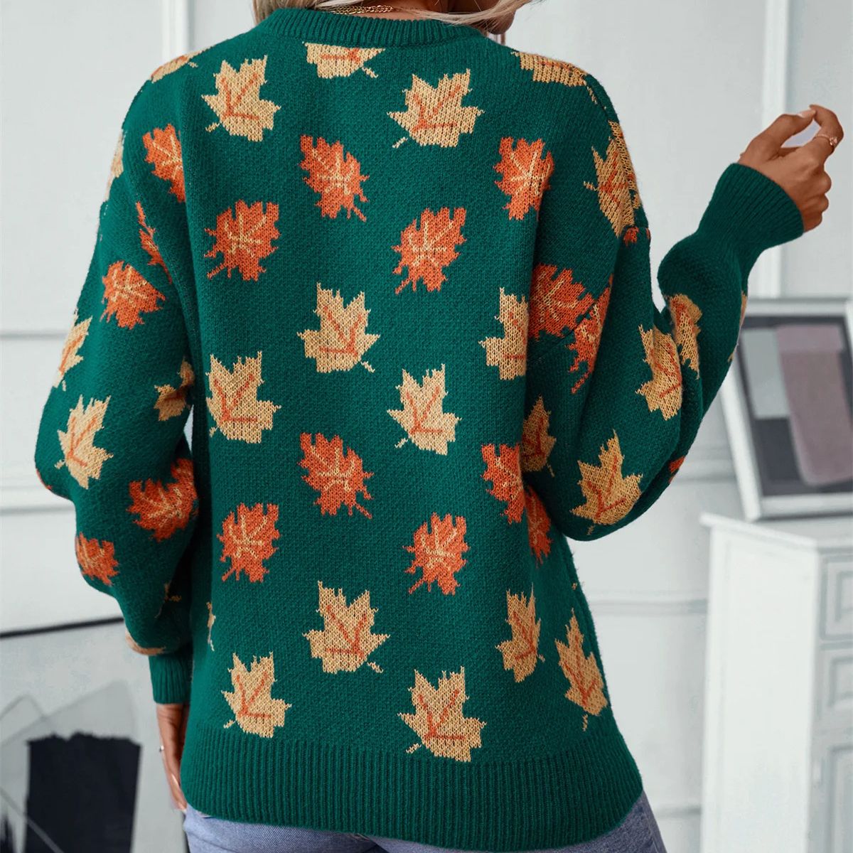 Suéter de estilo vintage atemporal