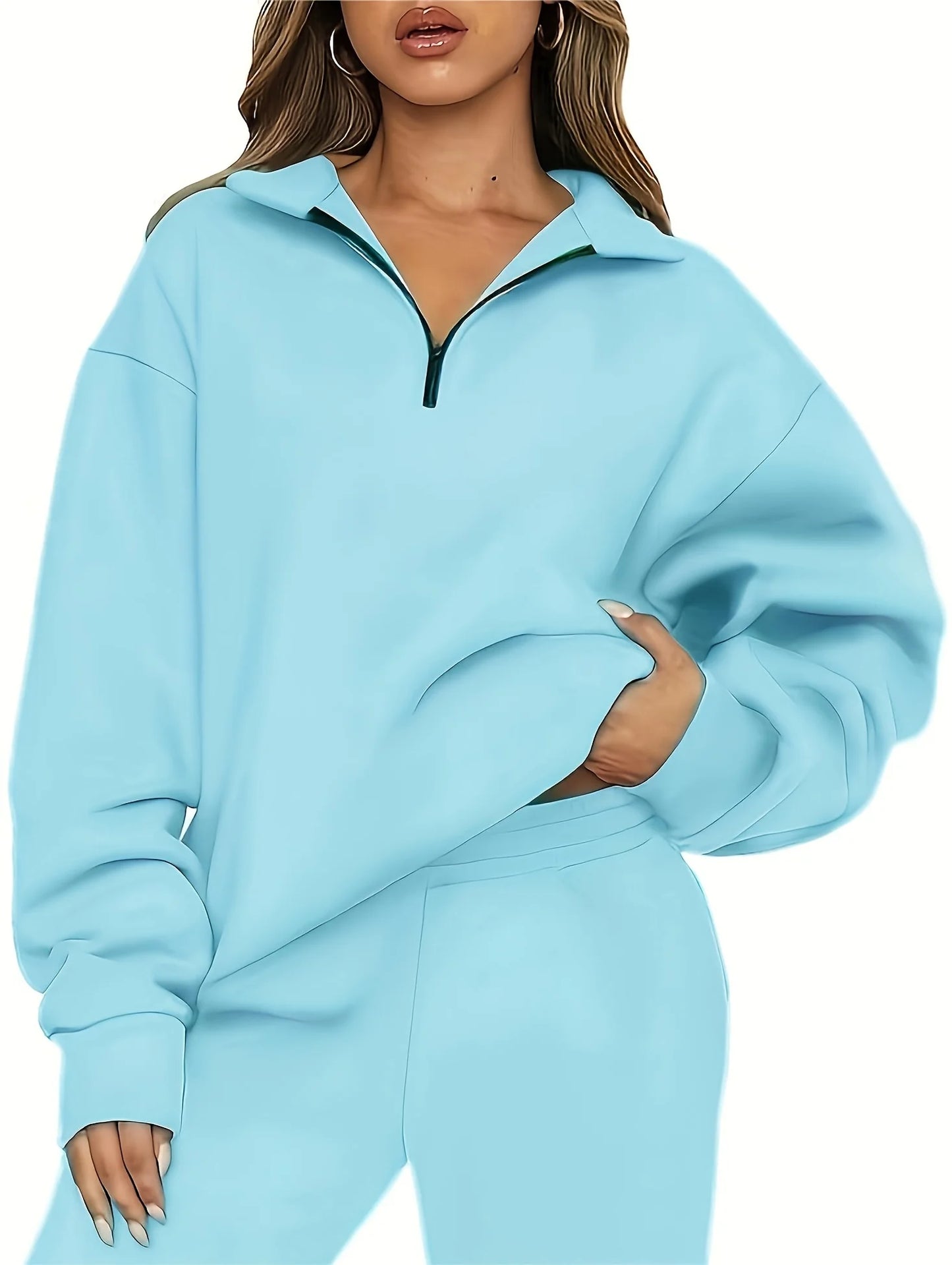 Elegante y contemporáneo Sudadera con capucha