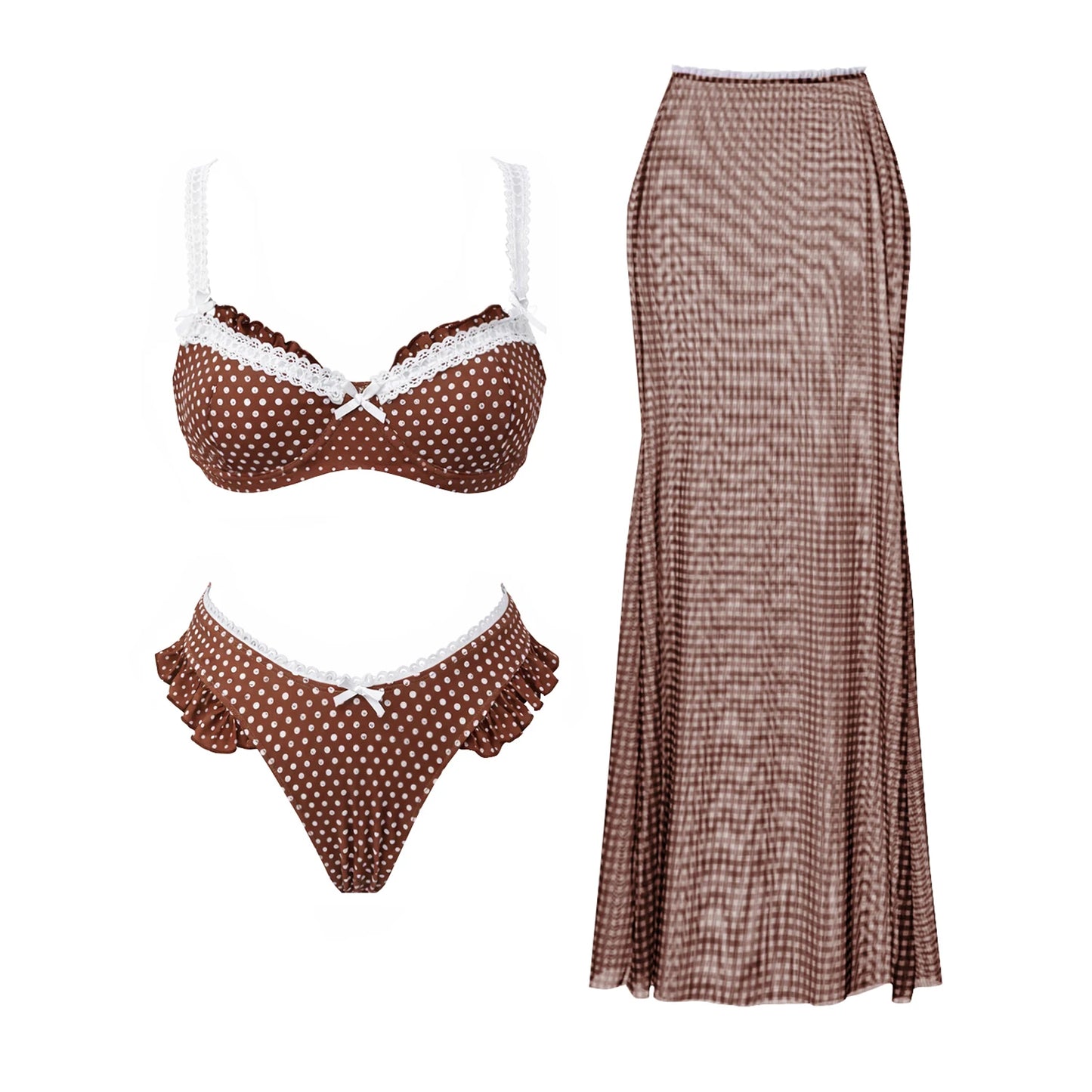 Beautifully Finished Bathing Suit in a Timeless Design
