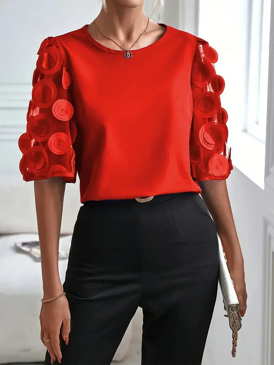 Pulido y juguetón Blusa