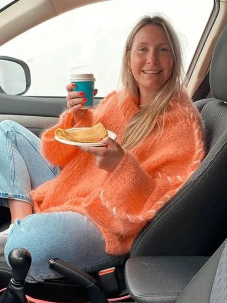 CM | Jersey oversize de punto