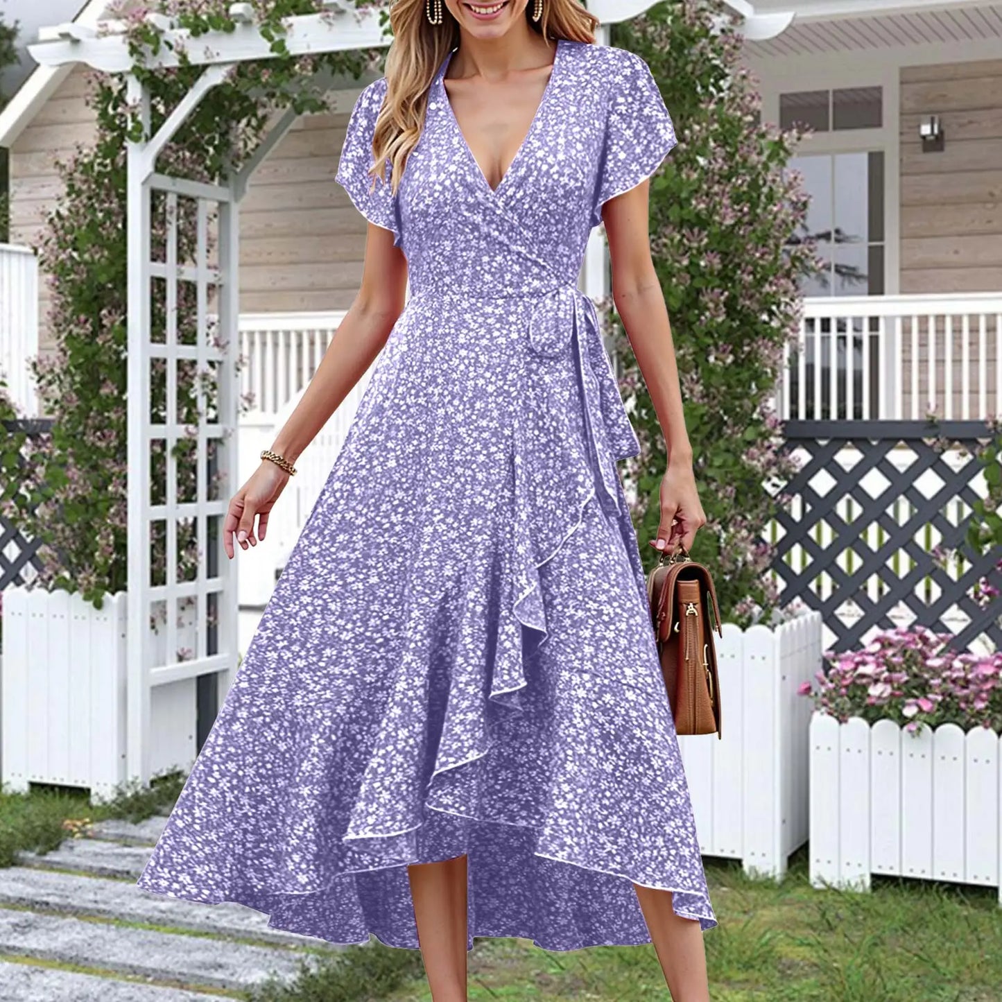 Lujoso y elegante Vestido