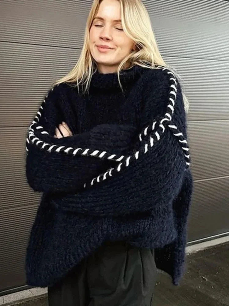 CM | Jersey oversize de punto