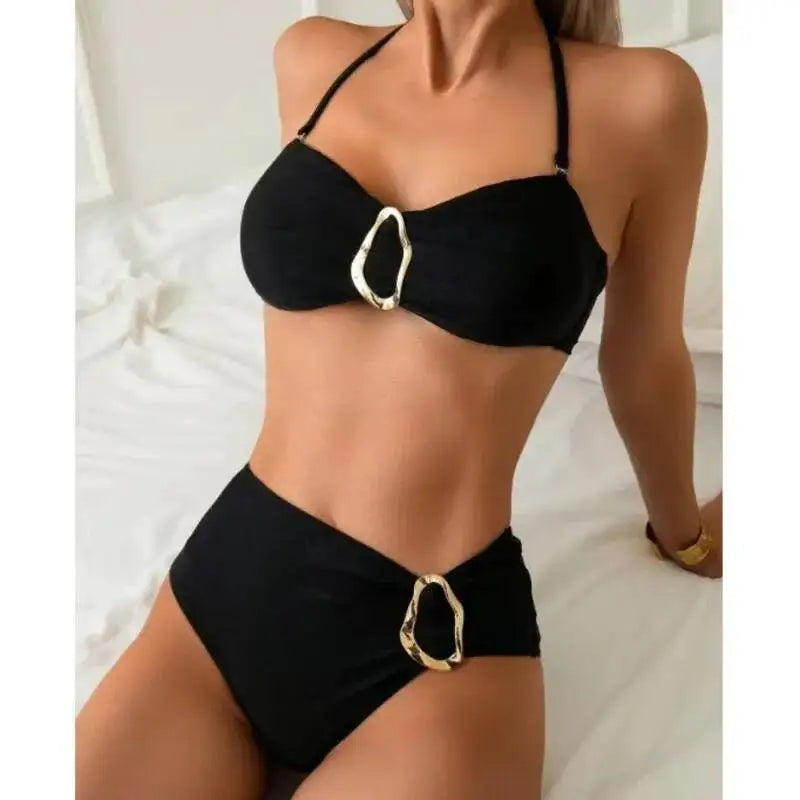 Inspired Bathing Suit With a Contemporary Edge