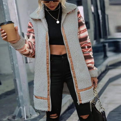 CM | Chaqueta con cremallera para mujer