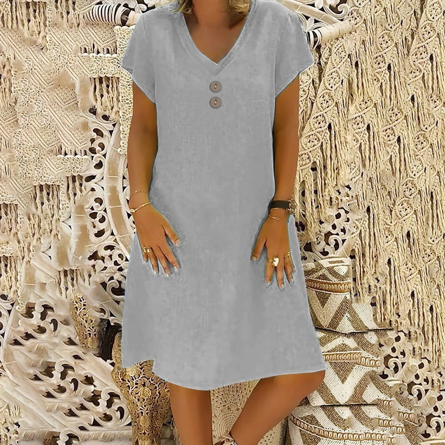 Lujoso y elegante Vestido