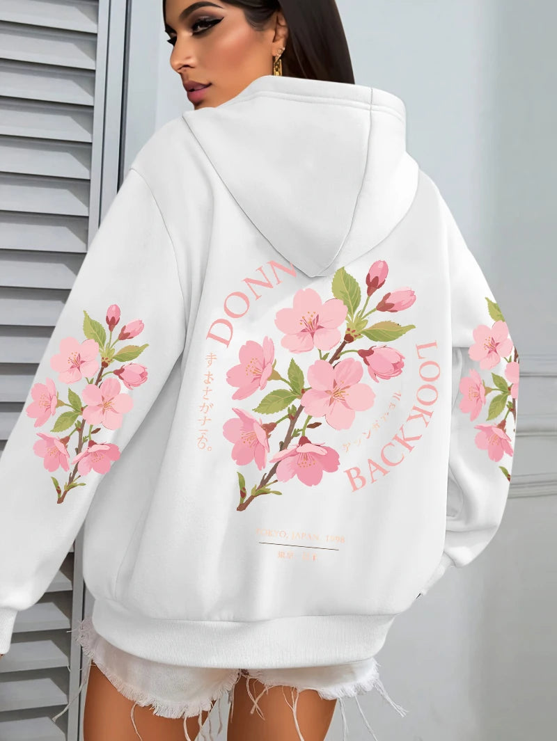 Sutil y elegante Sudadera con capucha