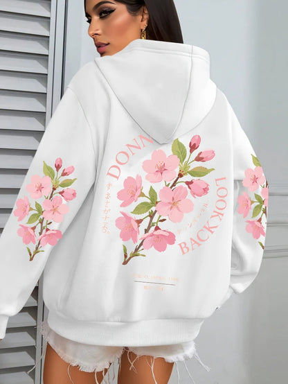 Sutil y elegante Sudadera con capucha