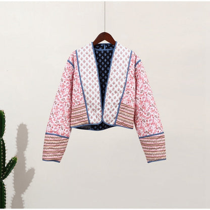 CM | Elegante abrigo de verano estampado