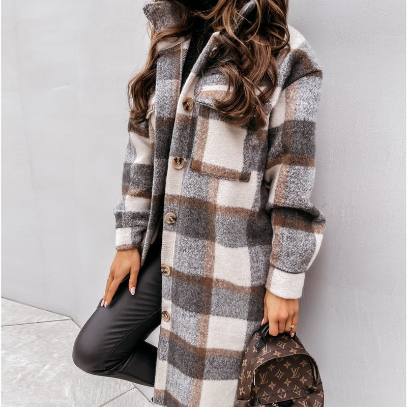 CM | Elegante chaqueta a cuadros