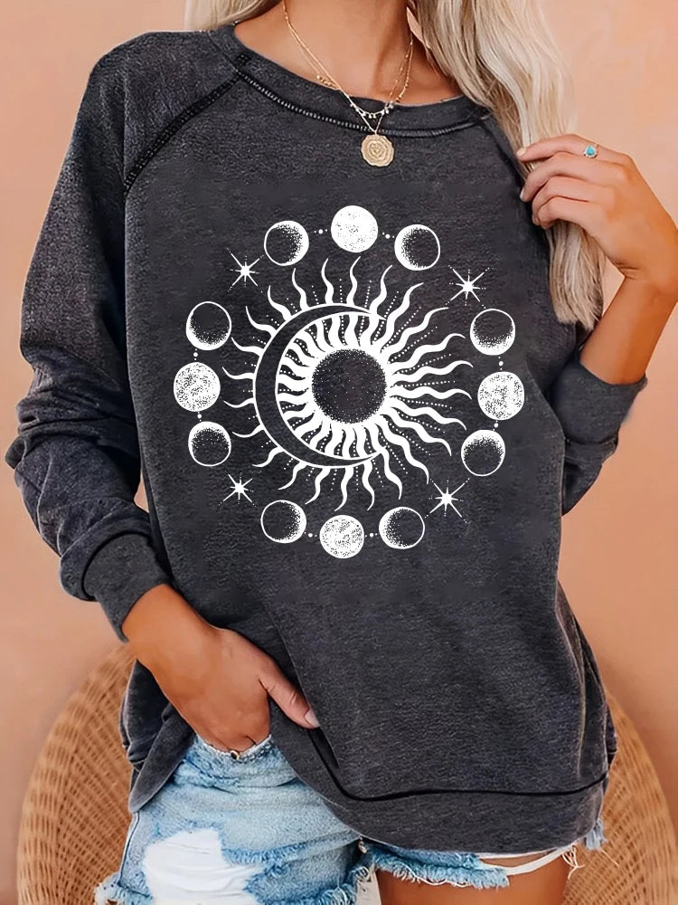 Moderno y minimalista Sudadera con capucha