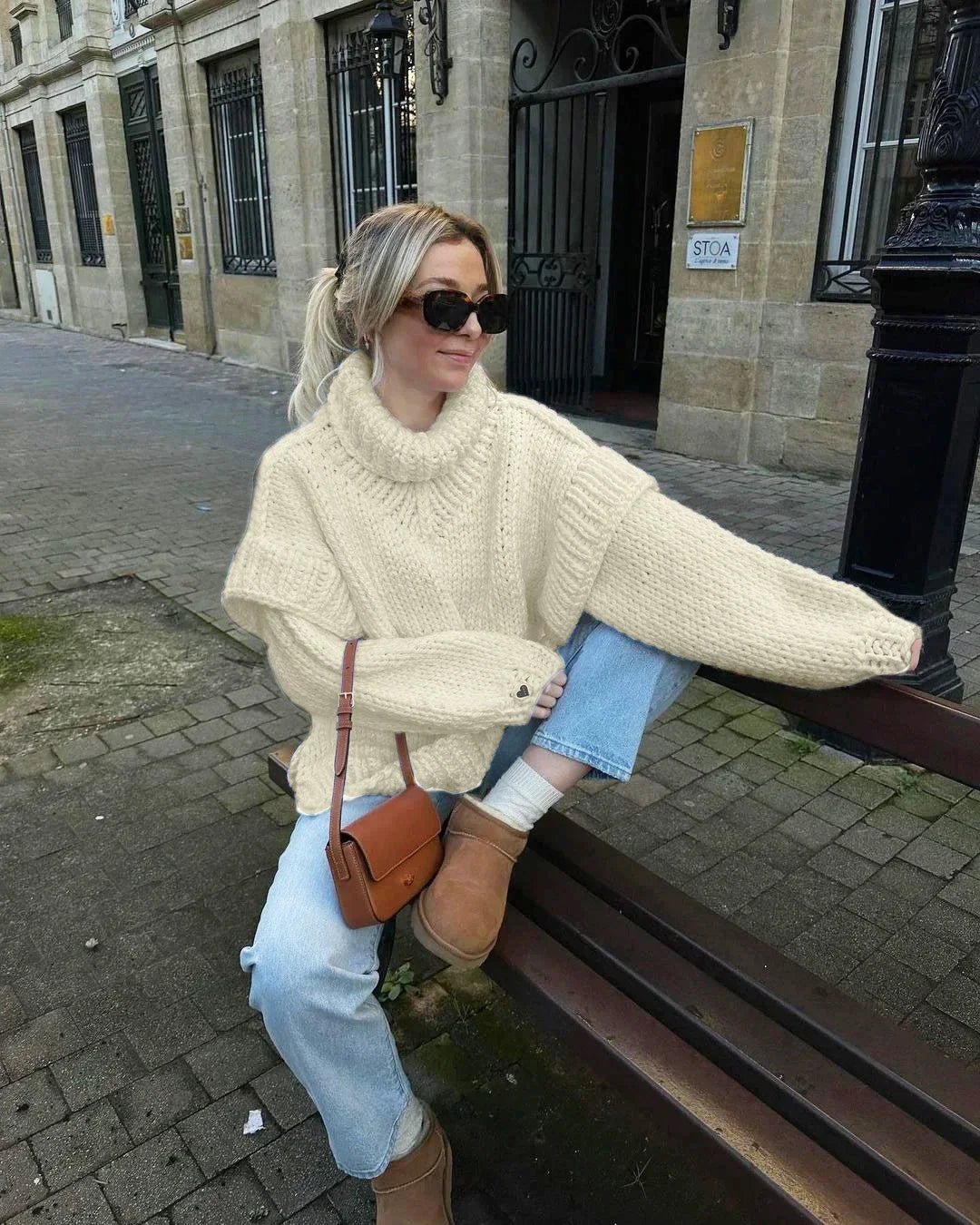 Chaqueta de diseño cuidado