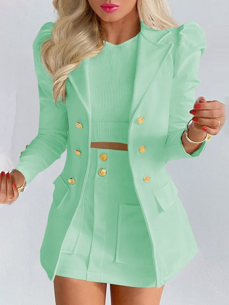 CM | Blazer+Falda