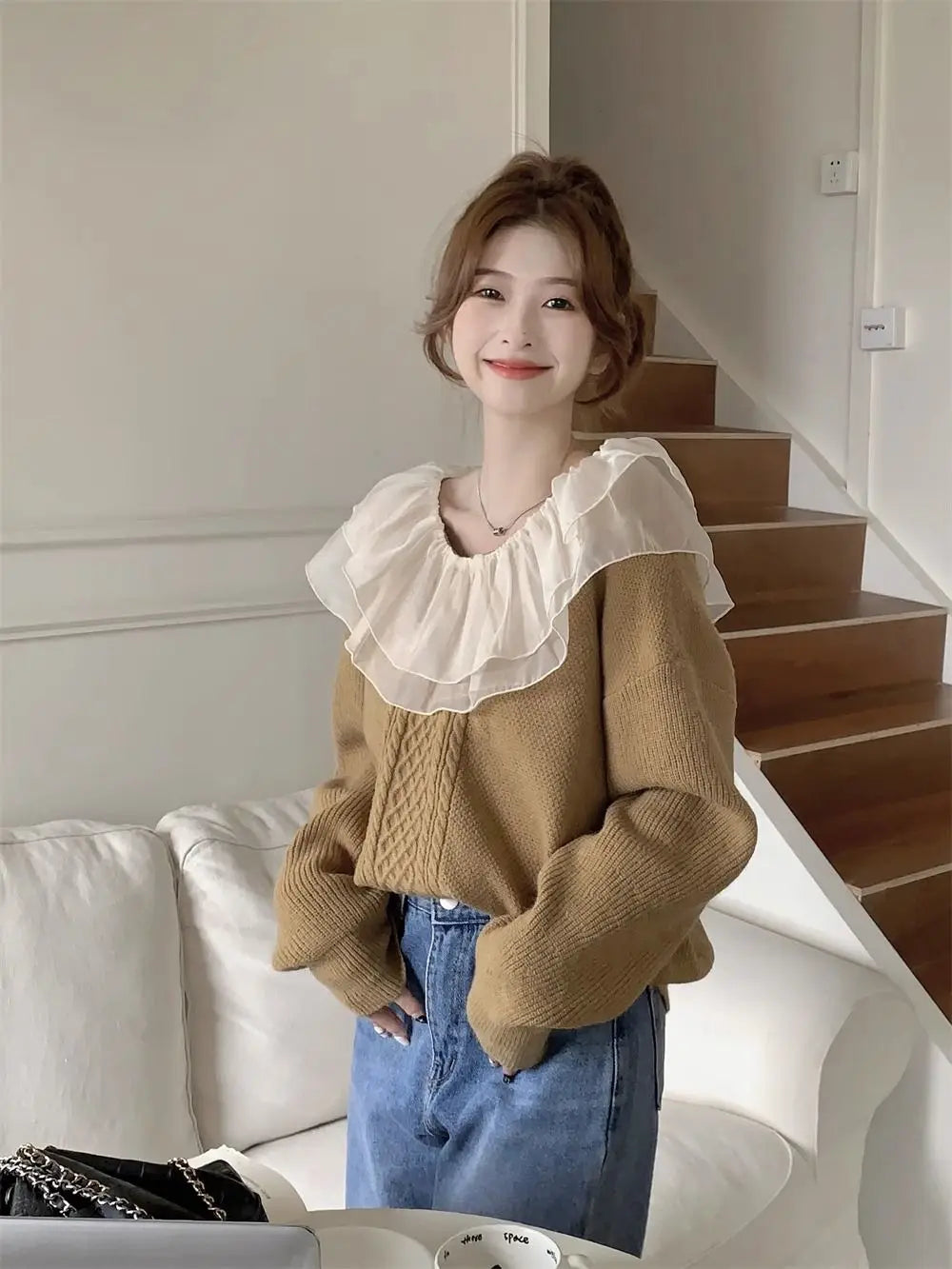 CM | Jumper con volantes