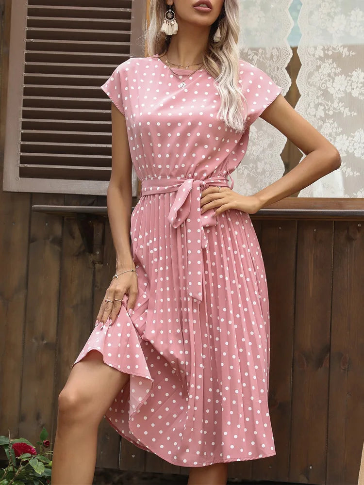 Fresco y femenino Vestido