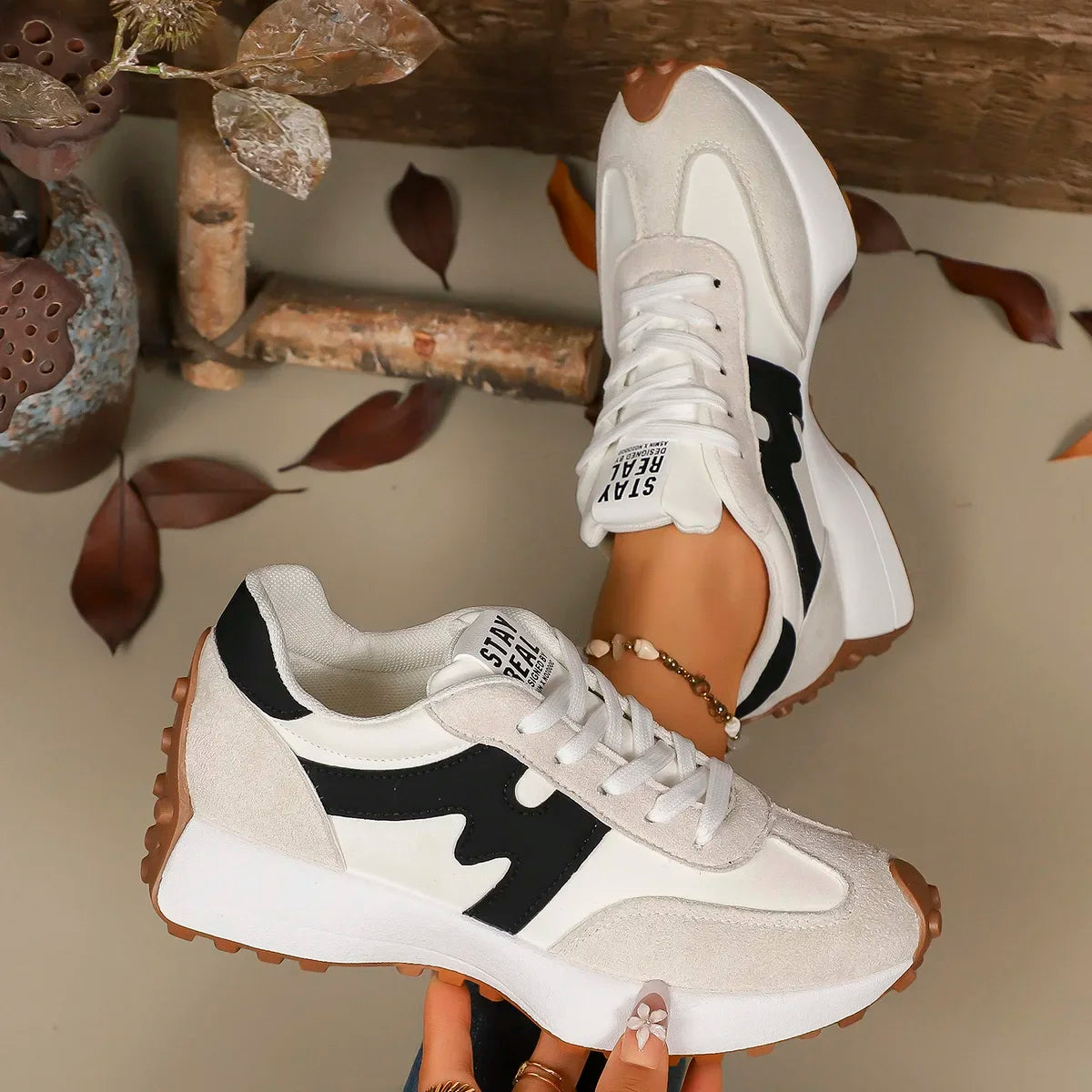 Ortopédico Zapatillas informal y de apoyo