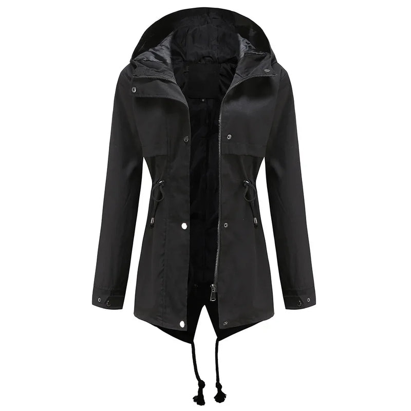 CM | Chaqueta abotonada chic para mujer