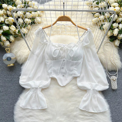 Pulido y juguetón Blusa