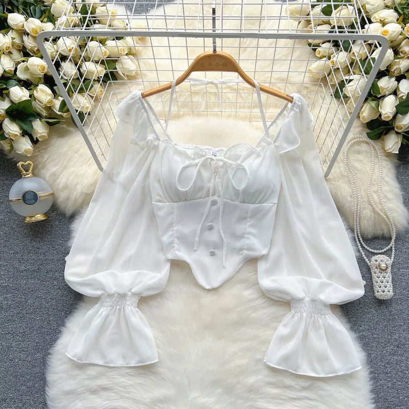 Pulido y juguetón Blusa