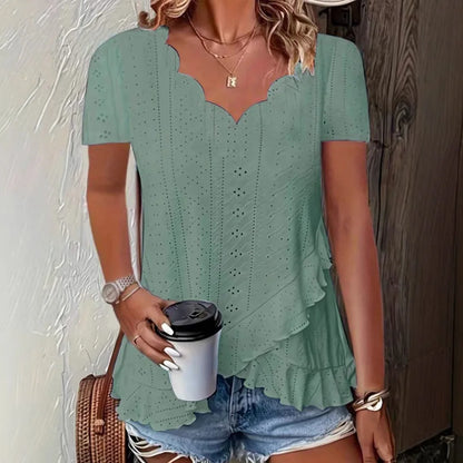 Refinado y radiante Camisa