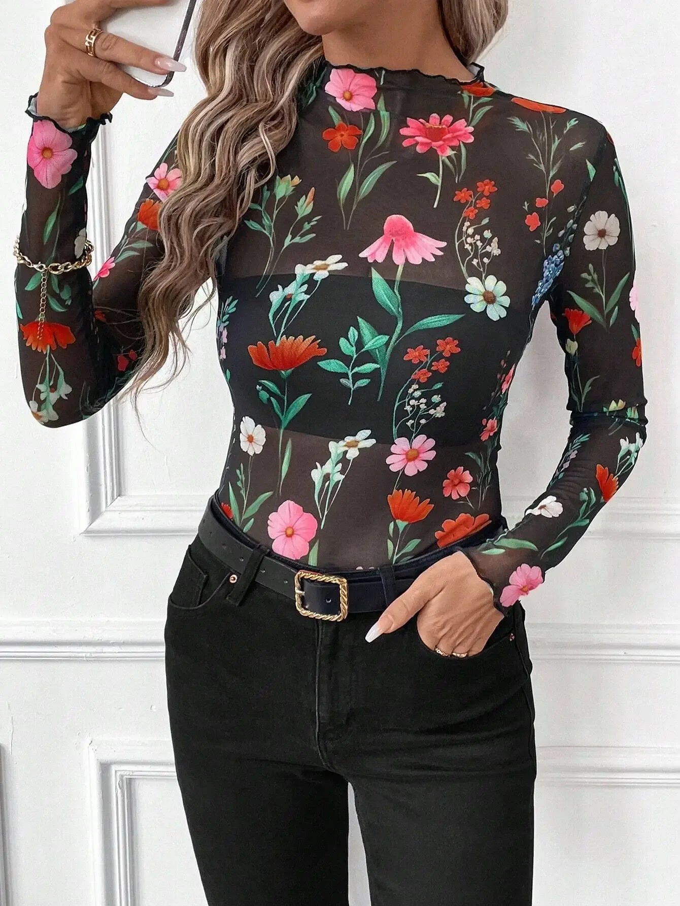 Sutil y elegante Camisa