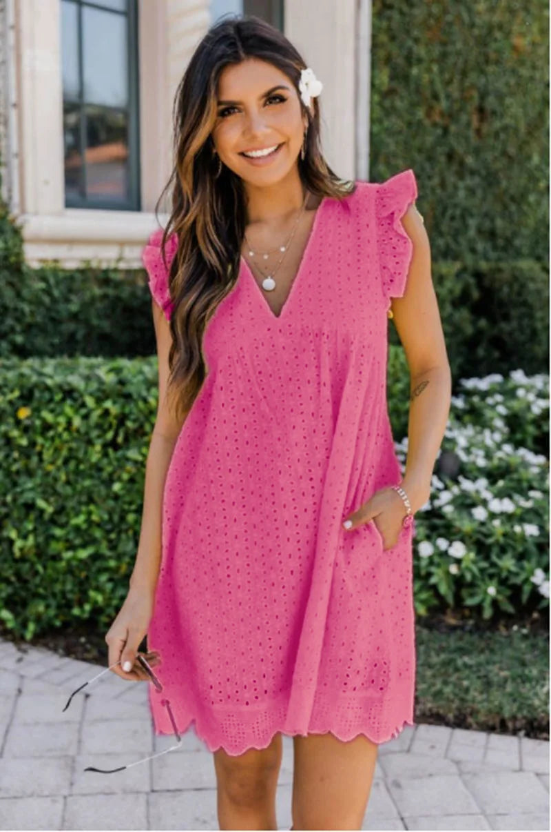 Fresco y casual Vestido