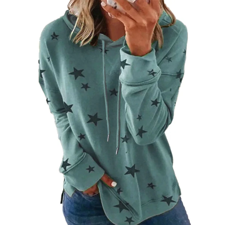 Fresco y casual Sudadera con capucha