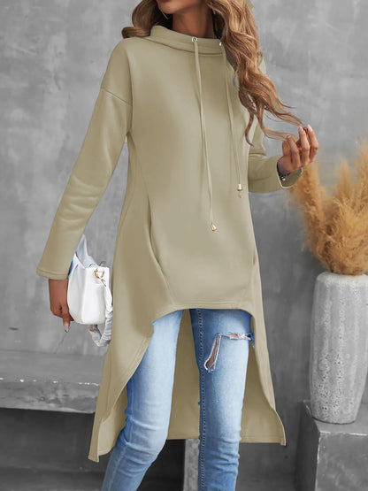 Suave y sofisticado Sudadera con capucha