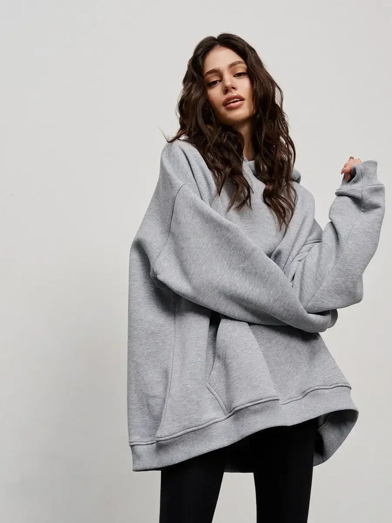 Refinado y radiante Sudadera con capucha