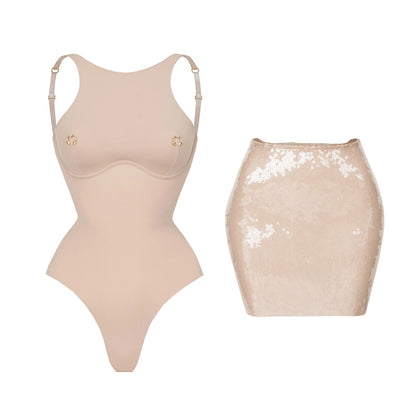 Inspired Bathing Suit With a Contemporary Edge