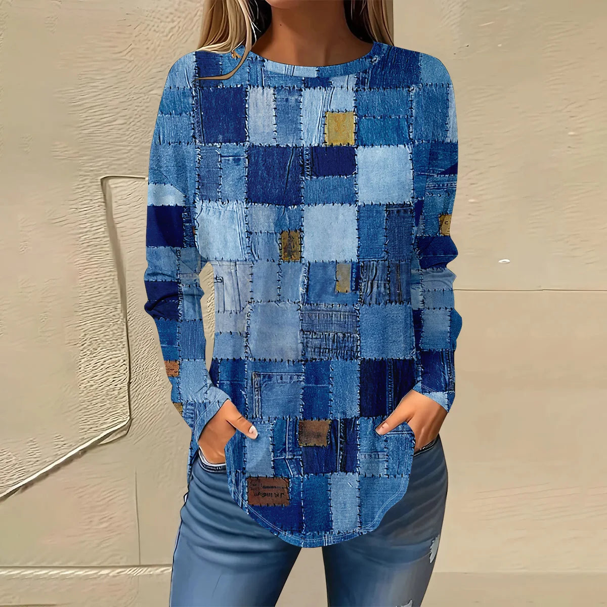 Moderno y minimalista Camisa