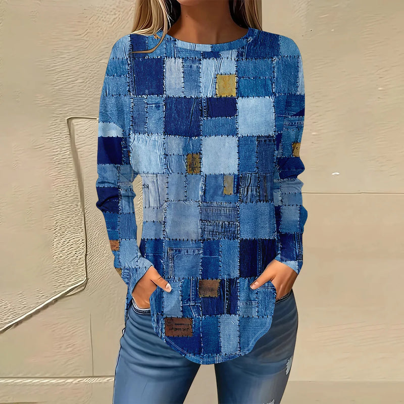Moderno y minimalista Camisa
